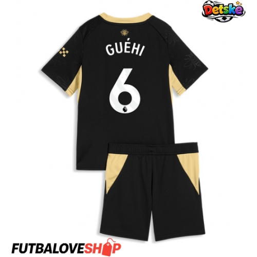 Dres Manchester City Marc Guehi #6 Preč pre deti 2026-27 Krátky Rukáv (+ trenírky)